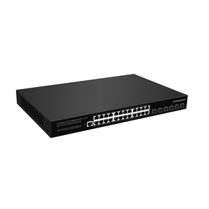 30 Port L3 yönetilen 10G Uplink 2.5G Ethernet anahtarı desteği DHCP sunucusu, QoS, ACL, SNMP V1/V2/V3, IGMP snov1 v1/v2 - Product Image 2
