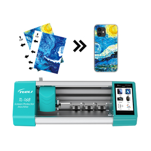TuoLi özel ekran koruyucu Plotter kesici cep telefonu geri kaplama çıkartmalar yapma hidrojel filmler kesme makinesi - Product Image 1