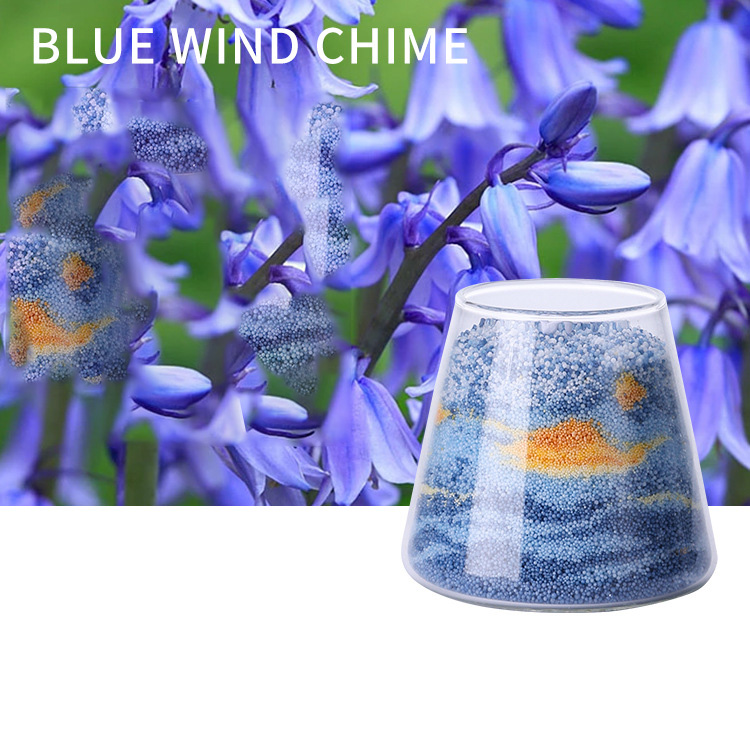 Carillon de vent bleu