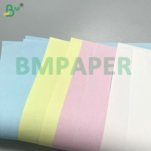 Custom Size Carbonless <strong>Paper</strong> for Invoices 55g 60g CFB CF Perforated Edge Optional - Product Image 2