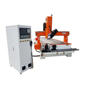 Máquina de construcción personalizada ATC CNC Router 4 ejes con husillo giratorio de 180 grados para la fabricación de muebles - Product Image 6