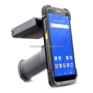 Lector biométrico de huellas dactilares PDA de mano Industrial RFID UHF de 5,5 pulgadas Android 13 OS Escáner de código de barras resistente de carga rápida PE - Product Image 6