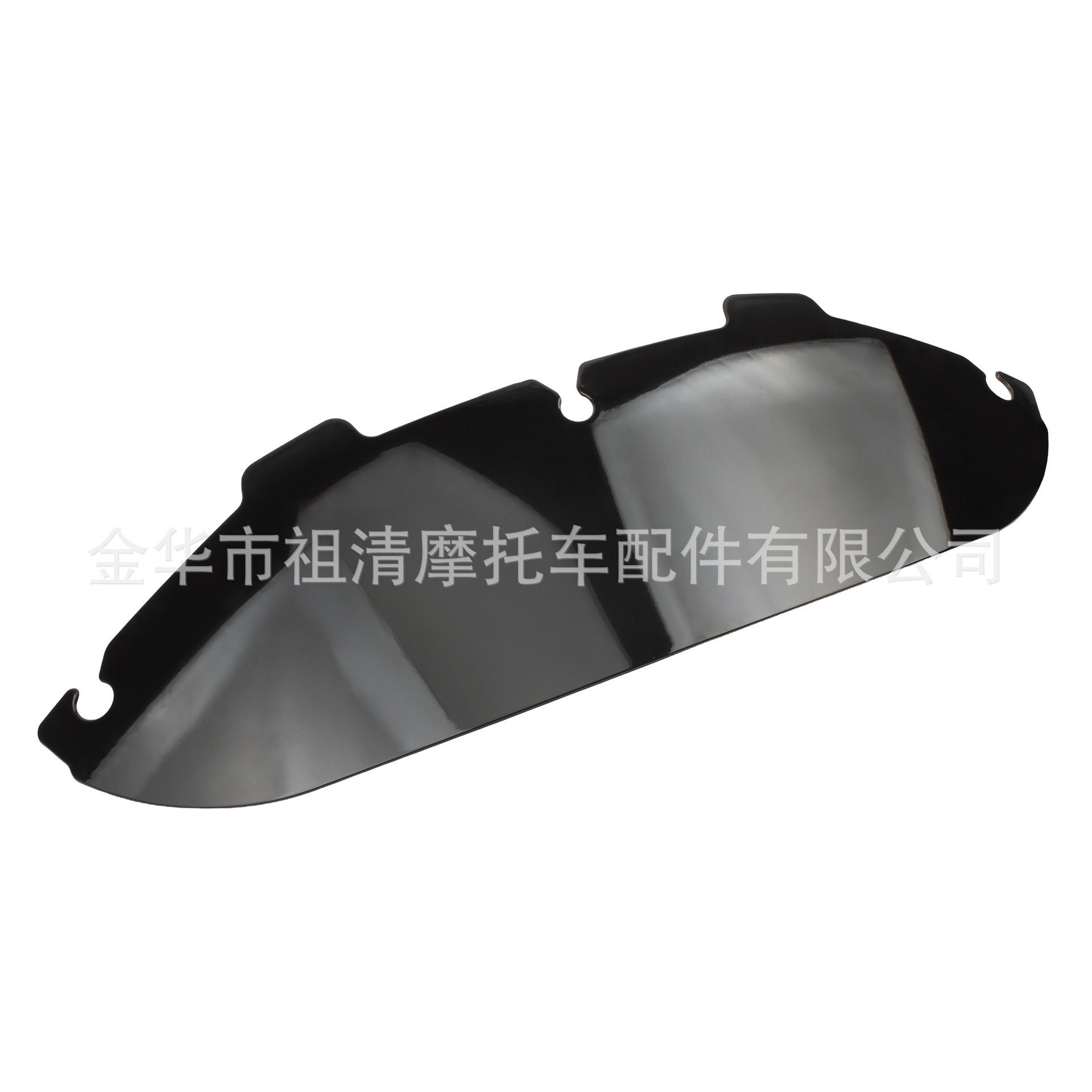 4.5-inch windshield, model 405 - Dark Black