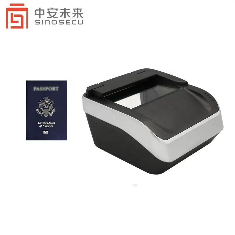 Système d'identité de passeport gratuit sinoec, Version basique, (matériel anti-contrefaçon), système d'inspection de la bibliothèque, livraison gratuite