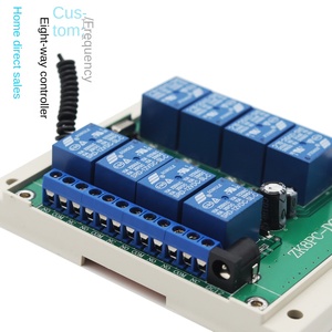 KONST sistema di illuminazione intelligente per la casa a 8 canali automatico DC 12V 433MHz codice di apprendimento telecomando telecomando