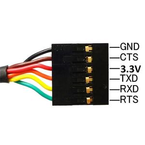 USB to TTL 232R FTDI 3.3V 5V Serial Converter Cable TTL-232R-5V-WE FTDI Chip USB to 5V TTL <strong>UART</strong> Serial Cable for <strong>Programming</strong> - Product Image 4