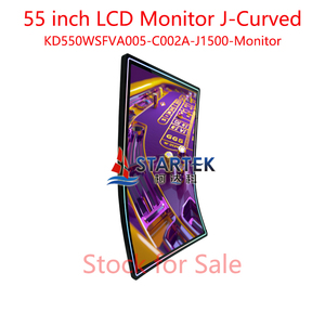 55 Inch J-Curved 3840x2160 Monitor <strong>Display</strong> Full Color 1.07B Supports HDMI <strong>VGA</strong> DP Interface Ports to Android/Linux - Product Image 5