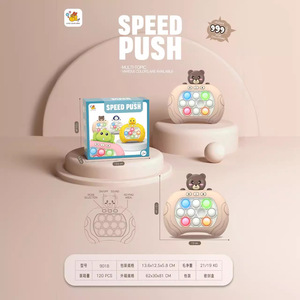2024 New Quick Pop <strong>Light</strong> <strong>up</strong> Console Game Fast Push <strong>It</strong> Fidget Toy Quick Push Bubble Pop Puzzle Electronic Game - Product Image 4