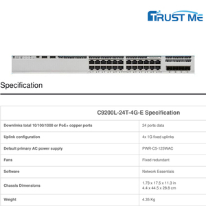 Interruptor de red de cortafuegos PoE + 4x1G con funciones de VoIP, QoS VPN, cifrado WEP, buen precio, nuevo Stock - Product Image 3