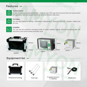 WIFI bağlantısı elektronik Mineral patlama titreşim testi/SAM-20 patlatma titreşim monitörü - Product Image 2