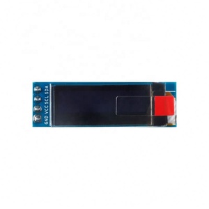 0.91 "0.91 pollici OLED modulo di risoluzione 128x32 Display LCD interfaccia IIC 12832 bianco SSD1306 per Arduino - Product Image 1