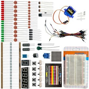 DIY Electronic resistor assortment kit Breadboard jumper wI Res components electronic kit for <strong>Programming</strong> <strong>Learning</strong> - Product Image 1