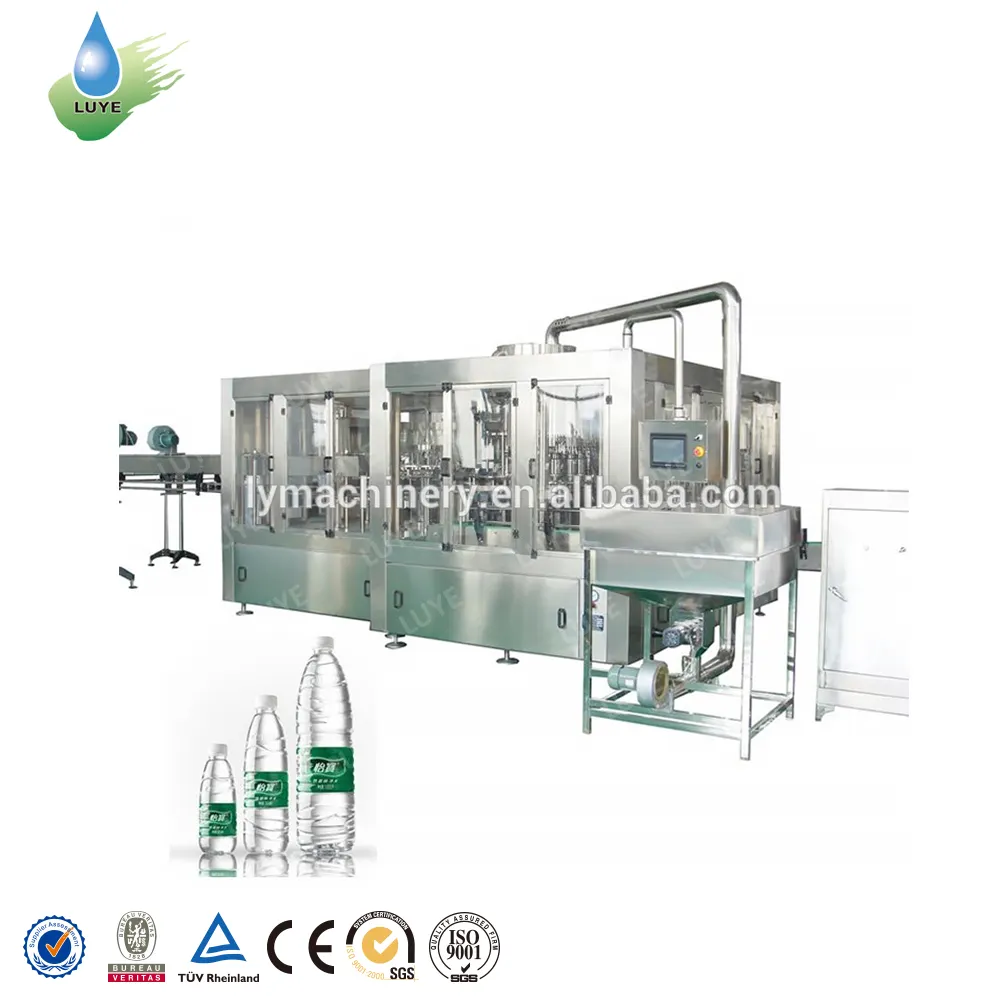 Línea de producción de agua mineral, proyecto llave en mano, planta de llenado de agua y fábrica de agua