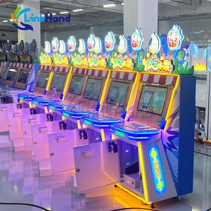 One-Stop-Lösung 6 * 21,5-Zoll-Bildschirm Skill Game Machine Neuestes Design 6 Spieler Happy Fruit for Mall