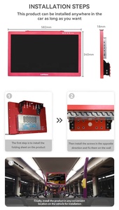 <strong>Bus</strong> Car Android 24 Inch TV Screen Flip Down Monitor Roof Mounted for Car - Product Image 6