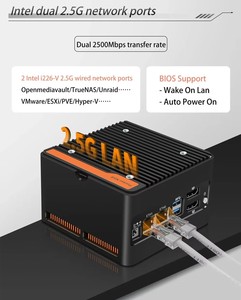 Mini Pc Intel 12th Alder Lake i3-N305 N100 Computer Window 11 Pro Linux Ubuntu Dual LAN Home Office sviluppo NAS Computer - Product Image 4