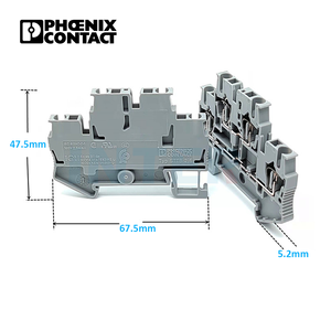 3031270, ST2.5 Spoda Ype Din AIL onnection Terminal ououble-Nivel de bloque de terminales - Product Image 2