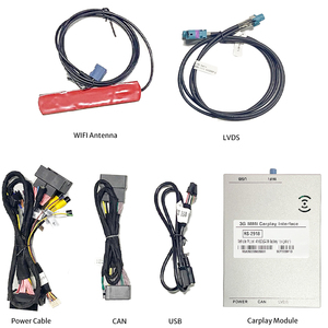 AUDI Q3 A1 3G MMIワイヤレスCarPlayAndroidAuto用カースクリーンビデオインターフェイスカメラシステム - Product Image 3