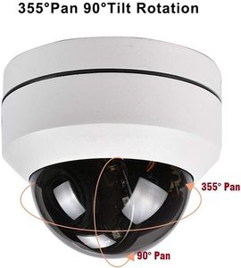HD 5MP 4-em 1(TVI/AHD/CVI/CVBS) 2.8-12mm 4X HD Analógico <span class=keywords><strong>PTZ</strong></span> Câmera Dome Analógica CCTV Câmera Turret Câmera Dome Dia e Noite