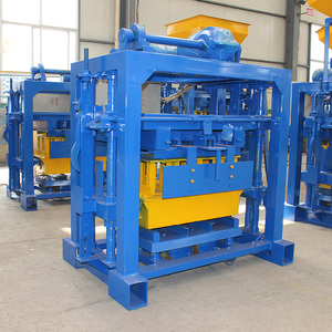 Máquina de fabricación de ladrillos huecos de QTJ4-40B2, molde manual de bloques huecos de hormigón, máquina semiautomática para hacer ladrillos - Product Image 3