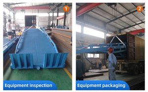 6-15t Sea <strong>Container</strong> Two Offloading Hydraulic Truck <strong>Unloading</strong> Ramps Mobile <strong>Loading</strong> Dock Ramp <strong>Container</strong> Ramp for Trucks Forklift - Product Image 6