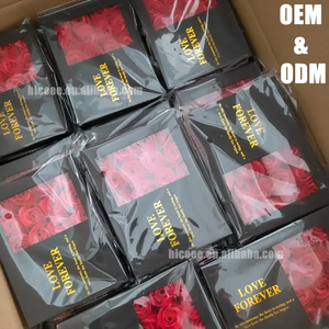 Sáng Tạo Nhân Tạo Hoa Mặt Dây Chuyền Đồ Trang Sức Bao Bì Hộp 2025 Sinh Nhật Của Mẹ Món Quà Ngày Đặt 6 Xà Phòng Hoa Hồng Vòng Vòng Cổ Hộp - Product Image 4