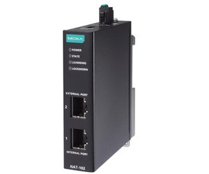 NAT-102、2ポート産業用ネットワークアドレス変換 (NAT) デバイス、-10〜60 °C動作温度 - Product Image 1