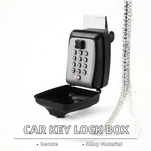 Ajf 11-כפתור שילוב מנעול תיבת אבטחה נגד גניבת אחסון מפתח מחזיק מפתחות המכונית חלון אגרוף לחצנים - Product Image 3