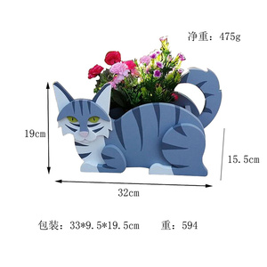 Yeni stil sevimli köpek şekli bahçe dekor tencere bahçe yetiştiricilerinin - Product Image 3