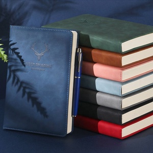 2024 A5 A6 B5 <strong>Custom</strong> Logo Hardcover Notepad Leather Academic Diary Note Book <strong>Custom</strong> Planner Journal <strong>Notebook</strong> - Product Image 1