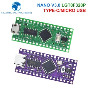 LGT8F328P-LQFP32 MiniEVB TYPE-C MICRO USB kompatibel mit ATMEGA328 Nano V 3.0 LGT8F328P CH9340C / HT42B534-1 SOP16 für Arduino