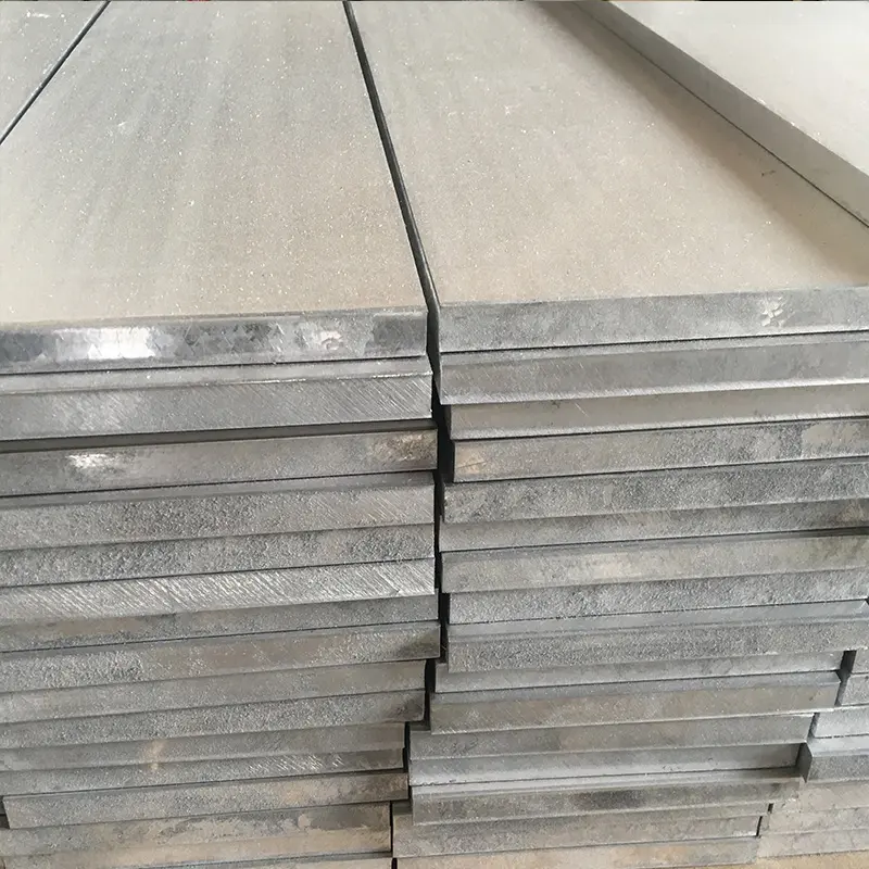Barra quadrata rettangolare in metallo profilo in alluminio mulino superficie finita barra piatta in alluminio 7075