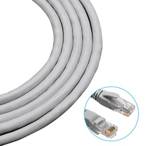 Rj45 konnektör Pvc ceket Cat6 yama kablosu bilgisayar ağ kablosu kapalı 1M 2M 3m CE beyaz kedi 8 Ethernet kablosu - Product Image 5