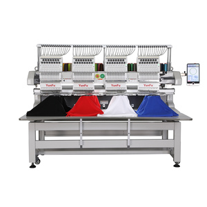Máquina de bordado por computadora profesional de 4 cabezales multifunción para uso industrial para sombreros de costura - Product Image 2
