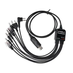 8 in 1 USB <strong>Programming</strong> Cable for Baofeng for Kenwood for TYT QYT <strong>Wouxun</strong> for Motorola Yaesu for Icom With CD Driver - Product Image 3