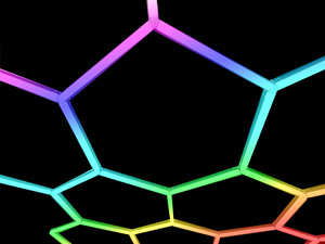 HanYin RGB Hexagrid сенсорный телефон приложение управление квантовой музыкой изменение света цветной квантовой rgb шестигранный свет - Product Image 5