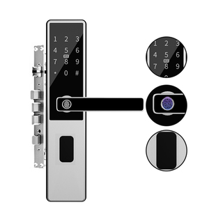 Ev güvenlik gömme akıllı kart elektronik parmak izli kilit dijital şifreli kapı kilidi şifre bluetooth anahtar akıllı kapı kilidi - Product Image 3