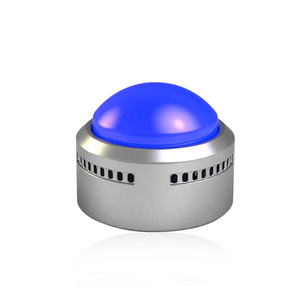 Regalos de sonido divertidos de fábrica, artículos promocionales, botón parlante personalizado, juego de luz Led, zumbador, botón de música grabable por voz - Product Image 1