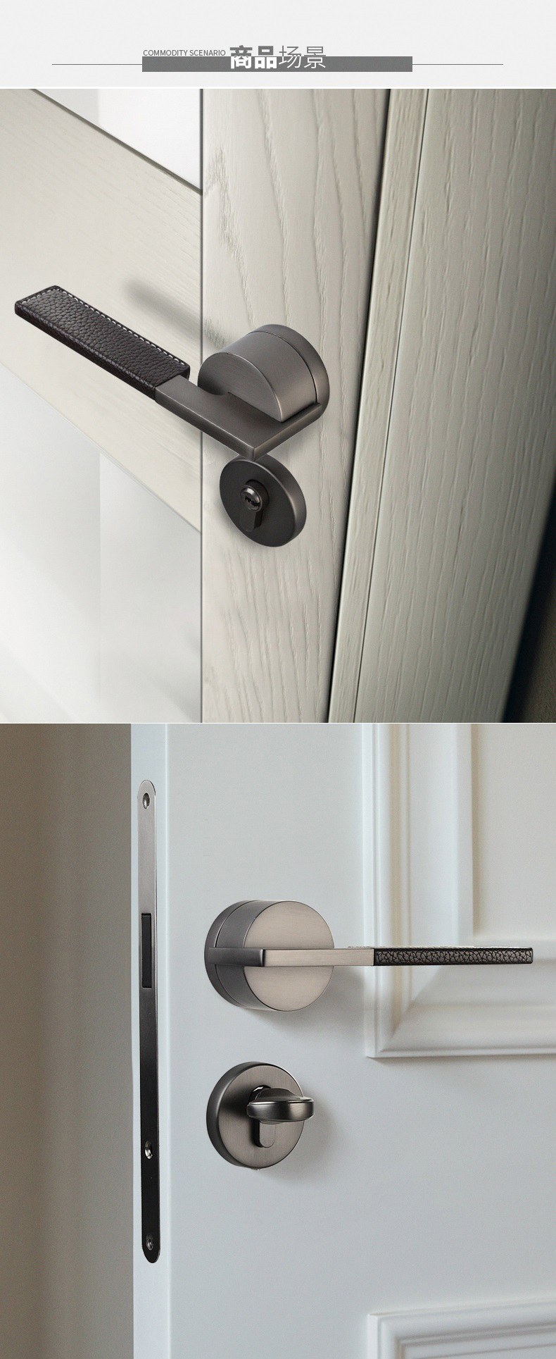 2021 Hot Sale Living Room Hardware Sets Materials Furniture Solid Base Door Lock