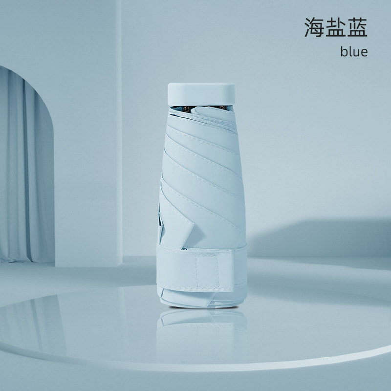 Flat 60% fold cloth sleeve quiet blue