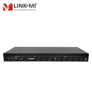 Controlador de pared de vídeo 4K 2X2 con entradas USB HDMI compatible con 1X4 4X1 personalizado 3X3 4X4 5X5 6X6... y Cascada máx. 10x10 - Product Image 5