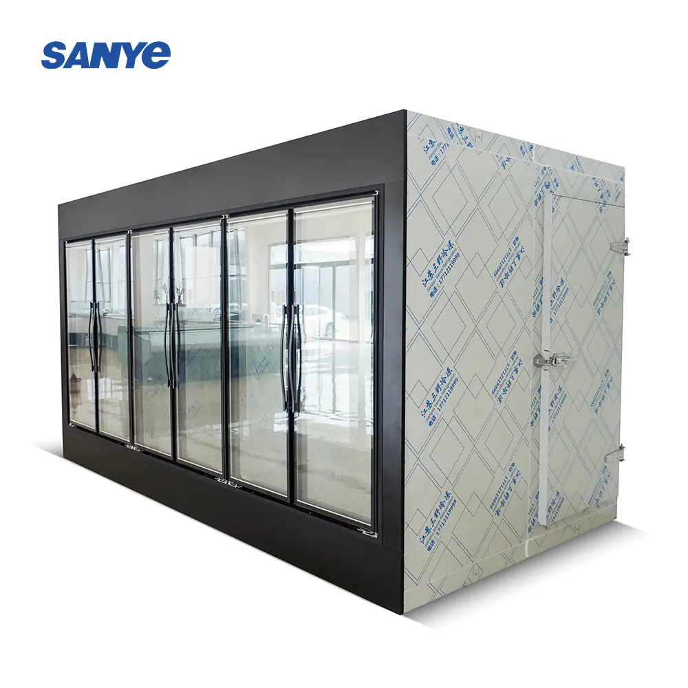 디스플레이 유리문이있는 냉각실 냉방/모듈 식 냉방
