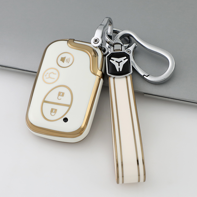 White + Keychain
