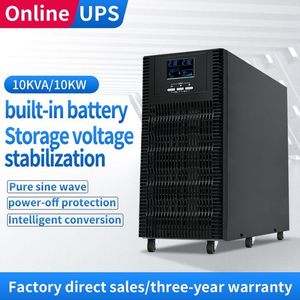Regulador de voltaje industrial 3c10k de alto rendimiento 10KVA9KW Precisión UPS Computadora 50Hz Tres energía ininterrumpida de respaldo - Product Image 5