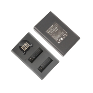 AB1デュアルバッテリー充電器LCD付きDJI OSMO ACTIONポータブルカメラ用バックアップバッテリー用DC使用量 - Product Image 6