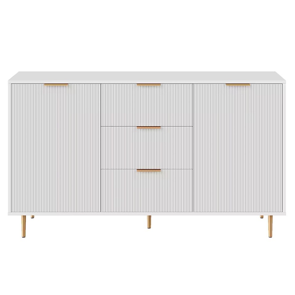 140 cm de large * 40 cm de profondeur * 80 cm de haut (armoire latérale)