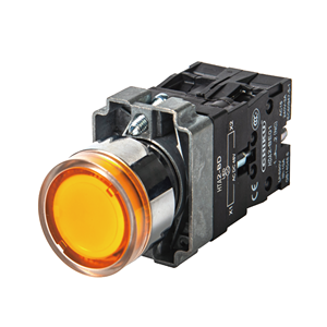 Interruptor de botón duradero Interruptor de botón pulsador de luz indicadora impermeable de alto rendimiento - Product Image 1