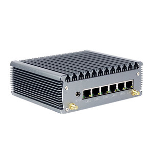 Enrutador de firewall sin ventilador Intel I5 I7 6 2,5G I225 Gigabit LAN Mini PC Pfsense Computadora de red Servidor LINUX Enrutador suave - Product Image 3