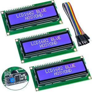 Aismartlink I2C IIC 1602 LCD ekran modülü ahududu Pi için 16x02 LCD ekran modülü