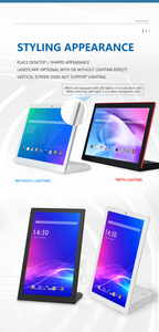 Tableta Android de negocios en forma de L POS con pantalla Vertical de autoservicio de 14 "con cámara POE NFC para restaurante Banco Hotel - Product Image 2
